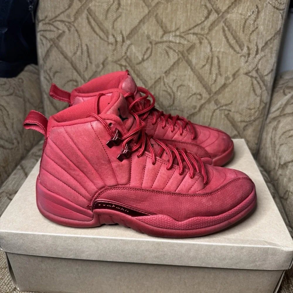 Size 8 -‎ Nike Air Jordan 12 Retro Gym Red 130690-601